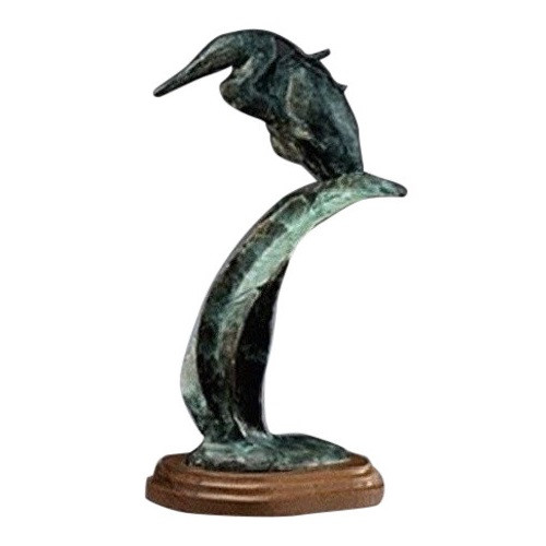 Heron Sculpture | Blue Heron | Bronze | Mark Hopkins