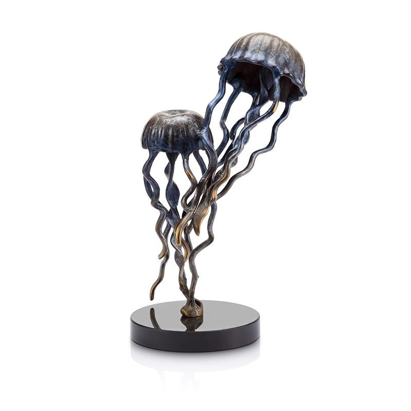 Jellyfish Pair Sculpture Wildlife Sculptures SPI Home