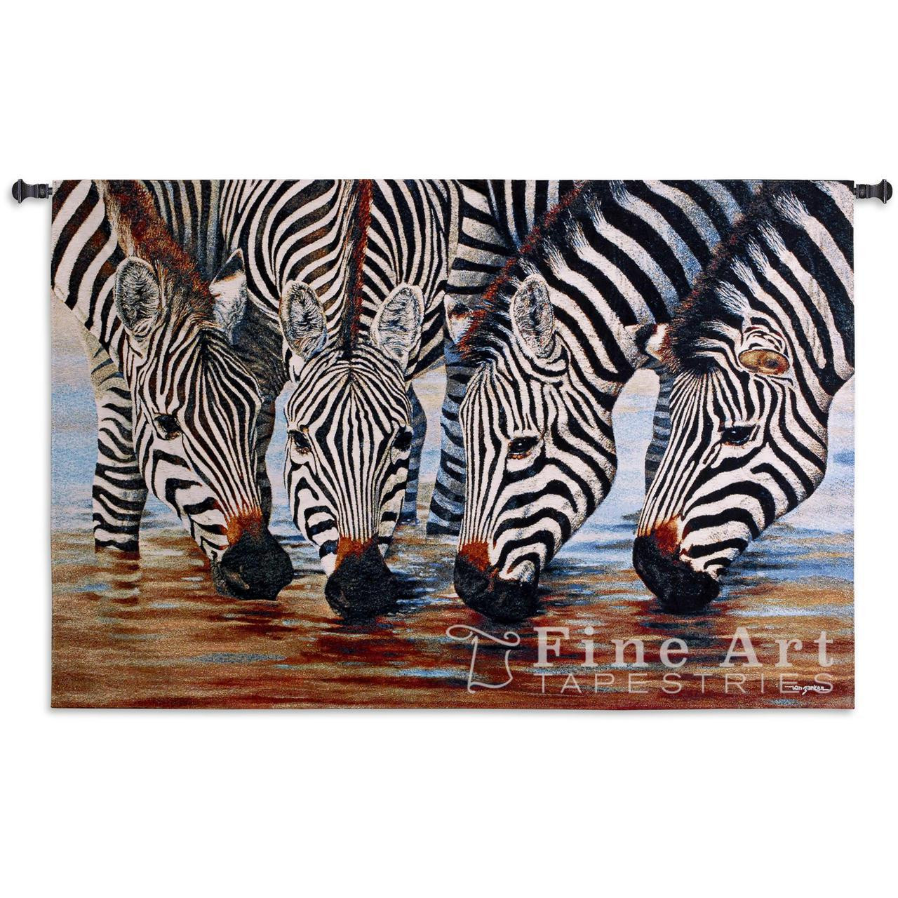 Zebra Tapestry Zebra Stripes Wall Hanging Pure Country