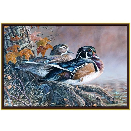 Duck Rug Wood Duck Area Rug Decor