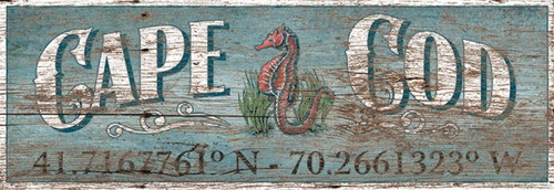 Latitude Seahorse Sign