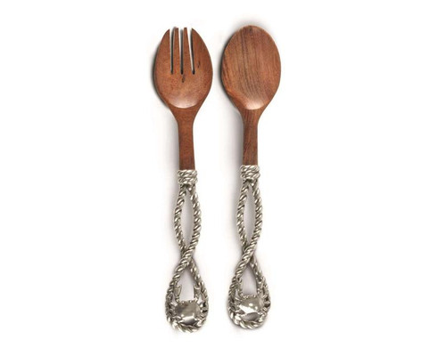 Crab & Rope Salad Server Set