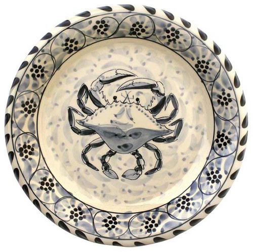 Blue Crab Round Platter
