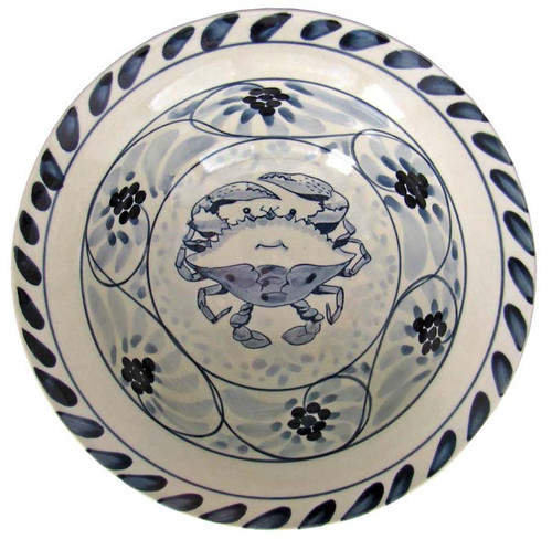 Blue Crab Cereal Bowls - set of 4