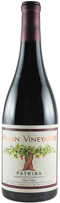 Alban 2011 Patrina Syrah 750ml Alban 2011 Patrina Syrah 750ml