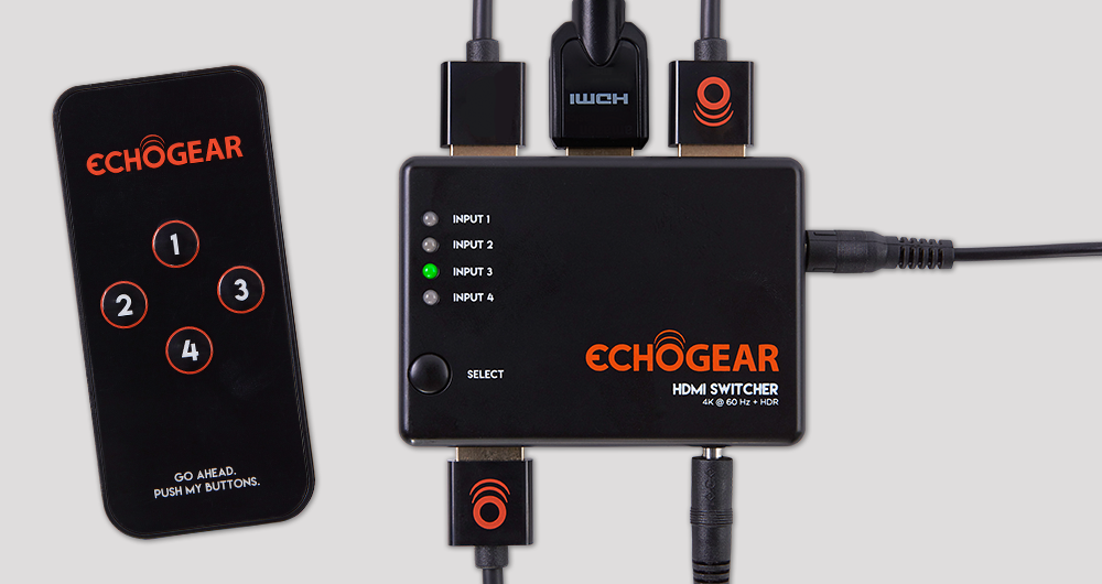4k HDMI switch with remote