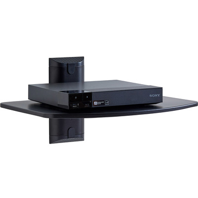 tv wall mounted av shelving glass slim shelf design gives your living room modern look single wallmounted steel tv component shelf echogear tv wall mounted av shelving glass slim shelf design gives your living room modern look single wallmounted steel tv component shelf echogear