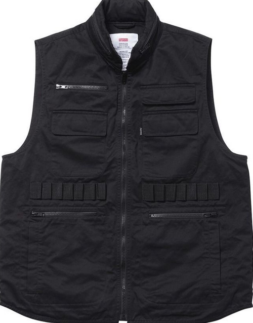 Supreme Tactical Vest Black - curatedsupply.com
