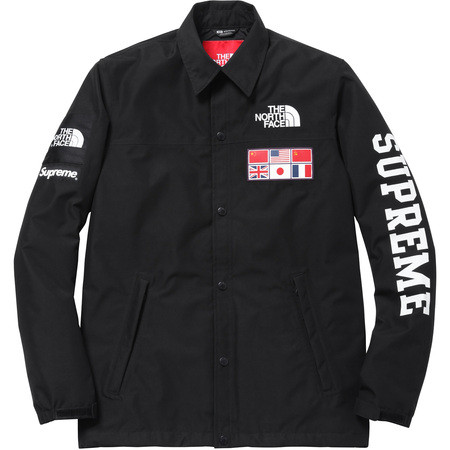 The Northface / Supreme Expedition Coaches Jacket Black