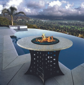 California Outdoor Concepts La Costa Dining Fire Pit Table