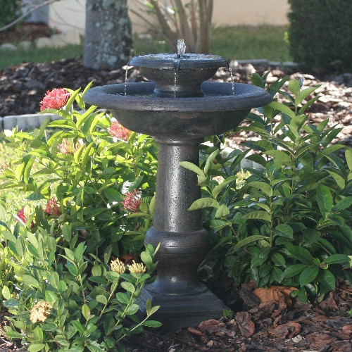 Smart Solar Chatsworth 2-Tier Solar-on-Demand Fountain