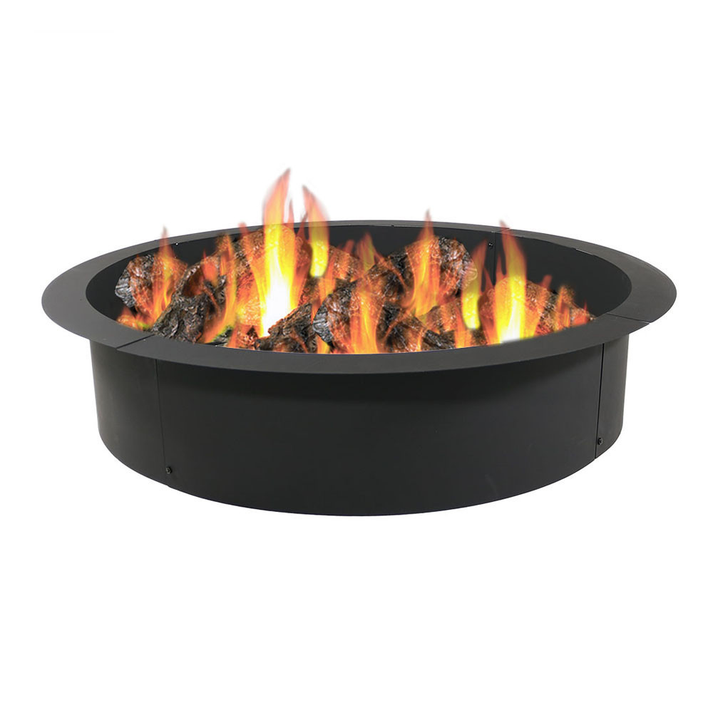 Sunnydaze Heavy-Duty Fire Pit Rim – DIY Fire Pit
