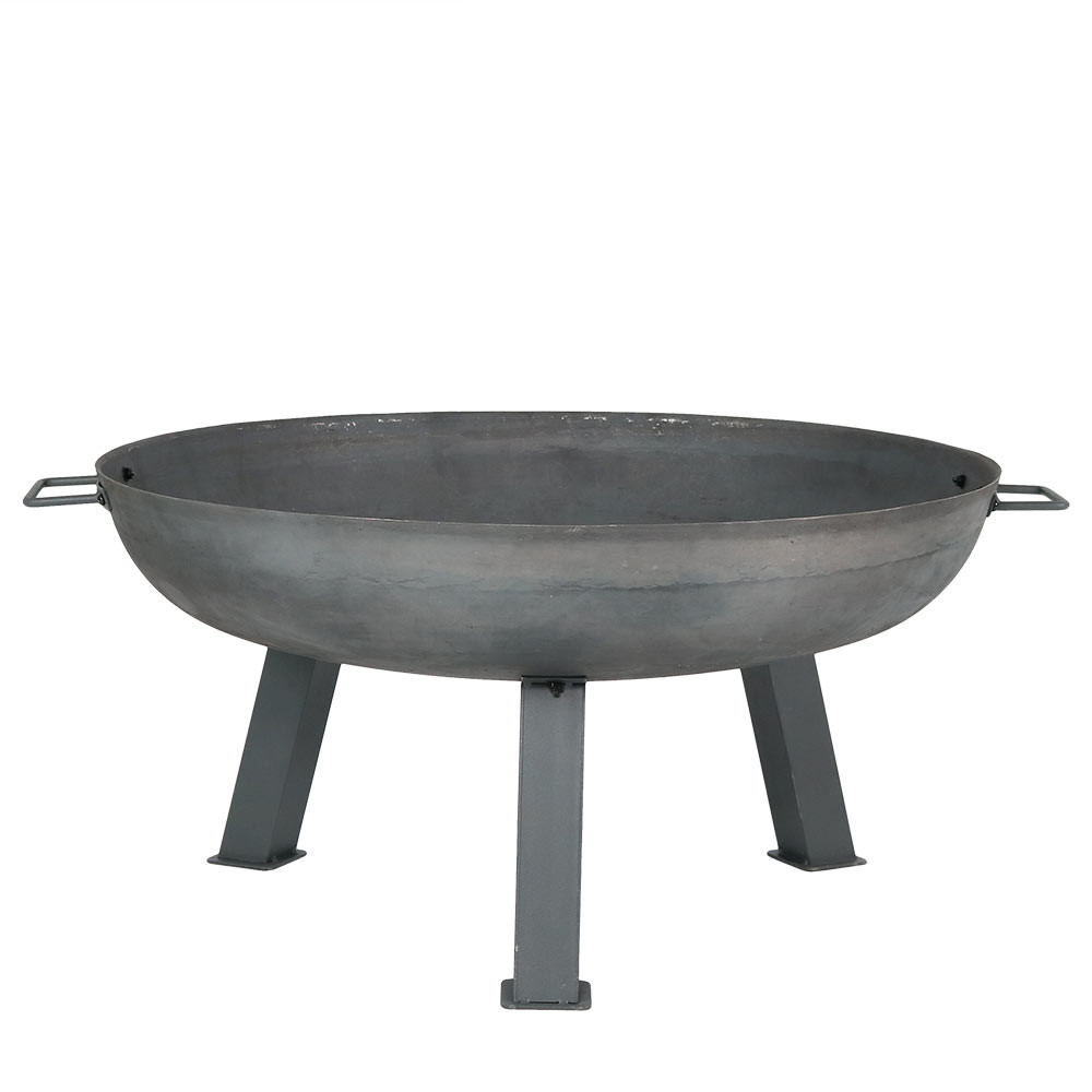 Sunnydaze Rustic Wood Burning Cast Iron Fire Pit Bowl