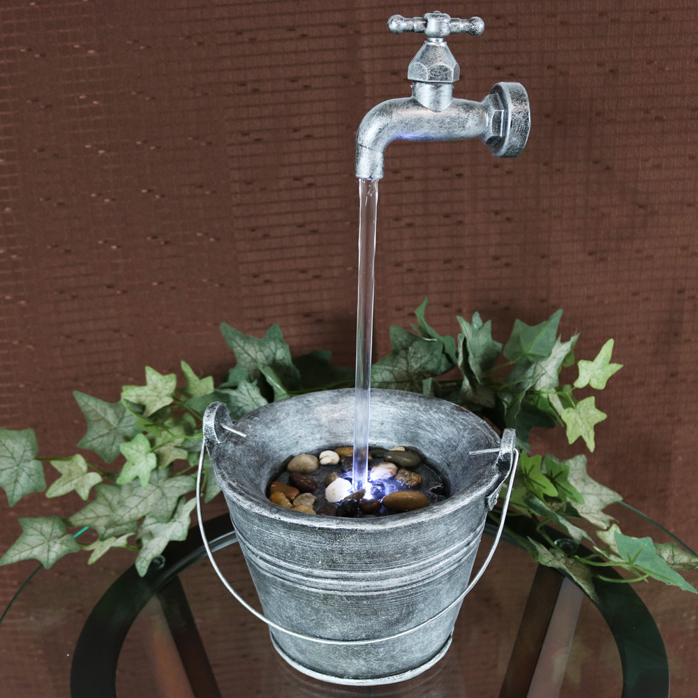 Sunnydaze Unity Indoor Tabletop Water Fountain – 11” H Sunnydaze Unity Indoor Tabletop Water Fountain – 11” H