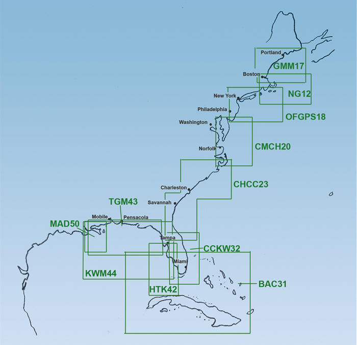 Captain Seagull Charts from