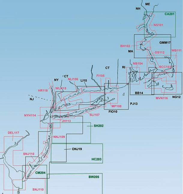 Captain Seagull Charts from