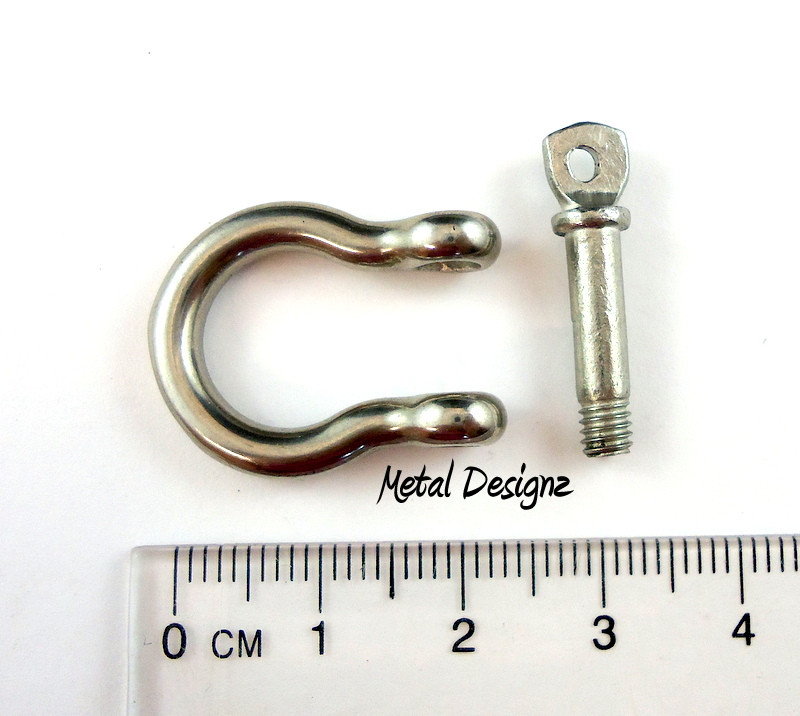 Stainless Steel Anchor Shackle Clasp 25x24mm each Metal Designz