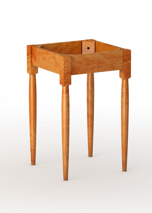 Shaker End Table Base, 25" Leg