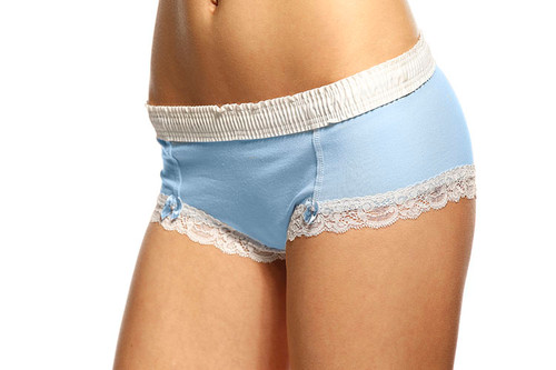 Light Blue Boyshort