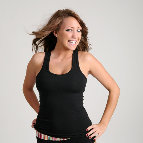 Black Racer Back Tank