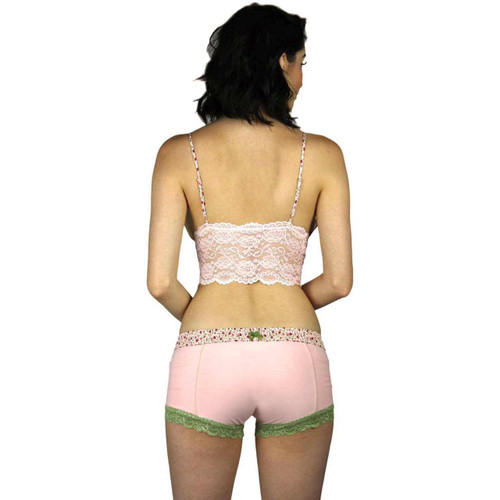 Cute Pink Womens Boxer Briefs