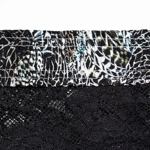 Feather Print Waistband on Foxers Lace Boxers