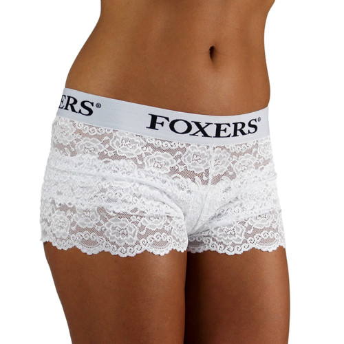 Womens Boxer Brief Lace Panties