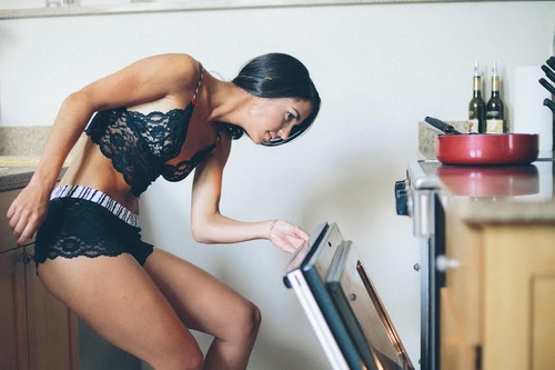 Black Lace Camisole (Black Pearl Straps)