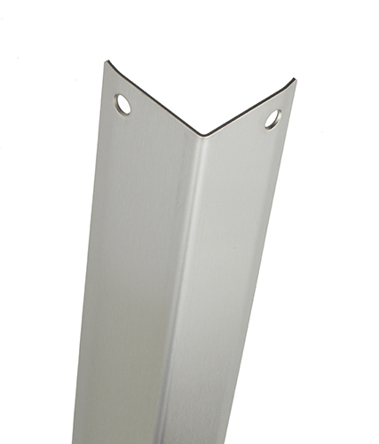 1.2mm BRUSHED STAINLESS STEEL Folded Angle Wall Corner Protector 
