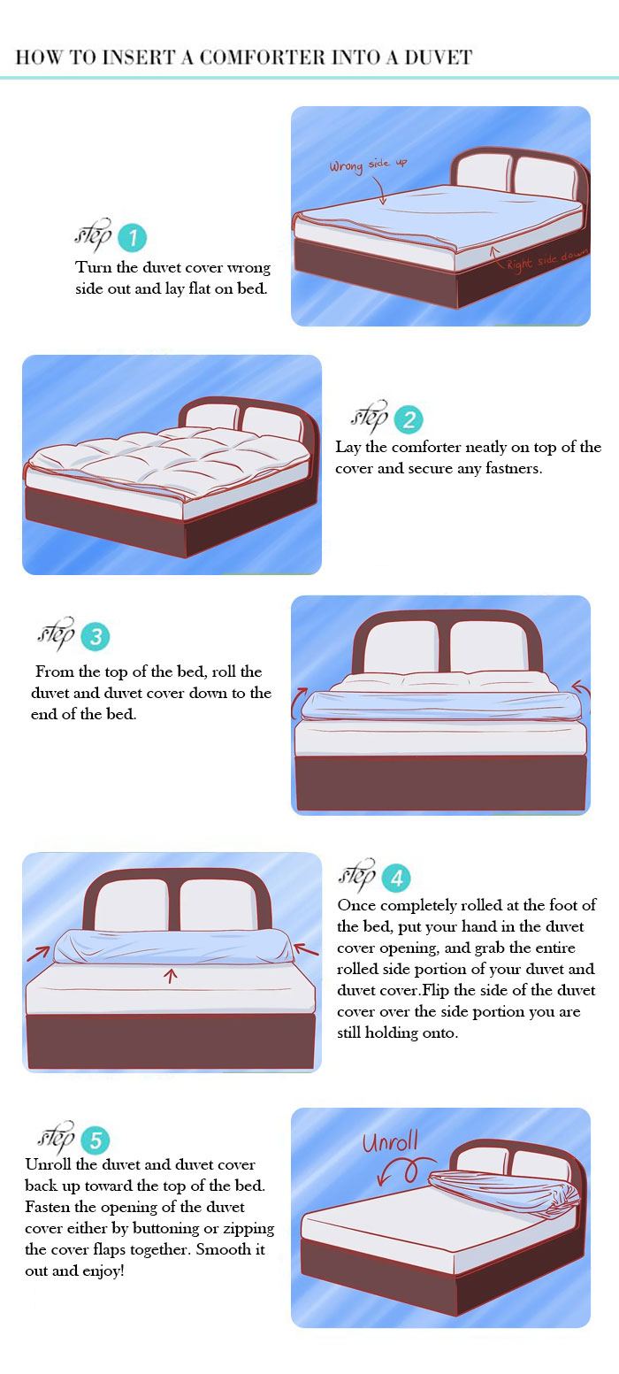 How To Install A Duvet Cover