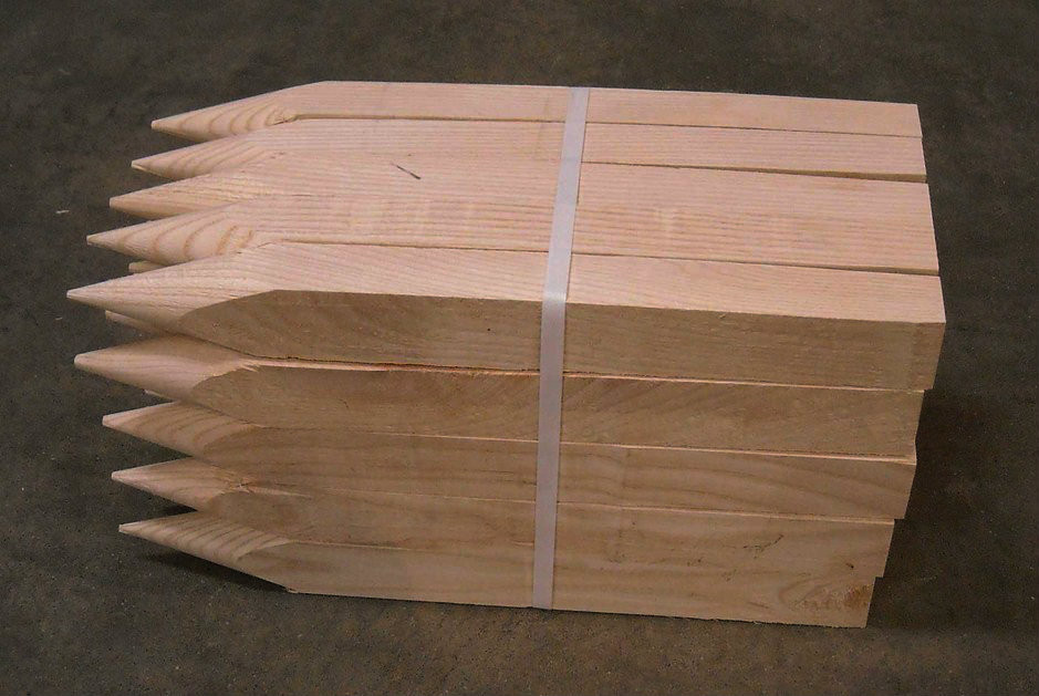 Survey Wood Hubs, Flats, Lath, Wedges, Rebar