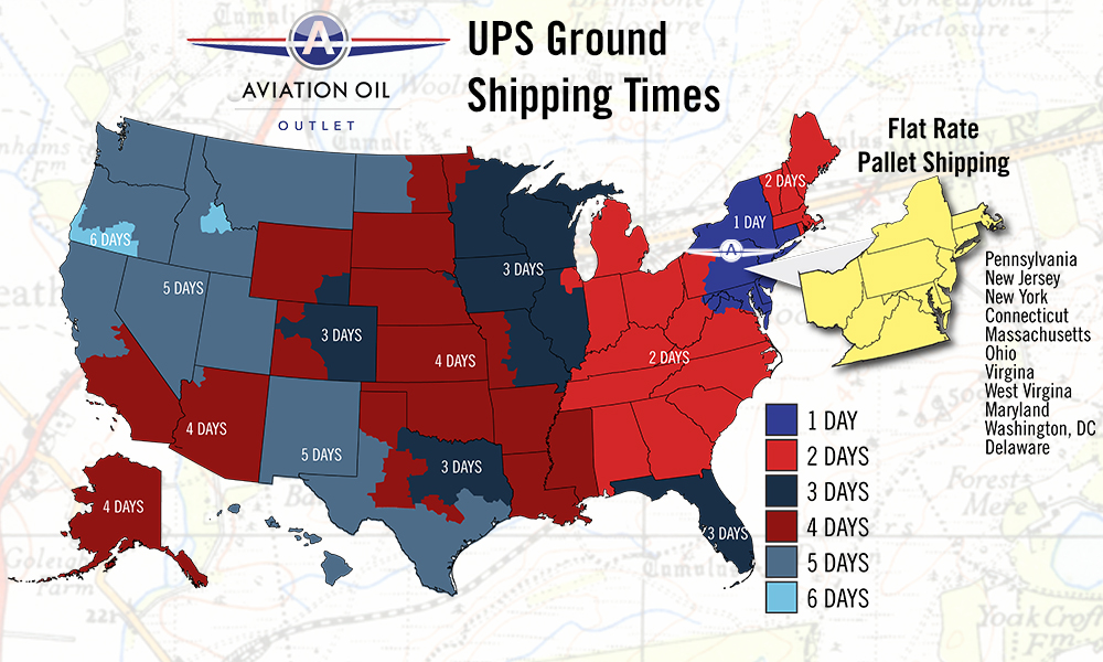 Shipping Information Aviation Oil Outlet