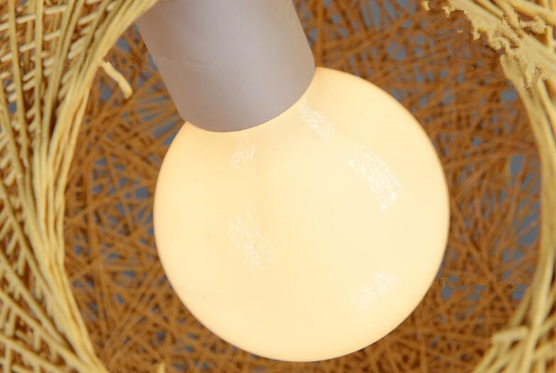 rattan ball light shade