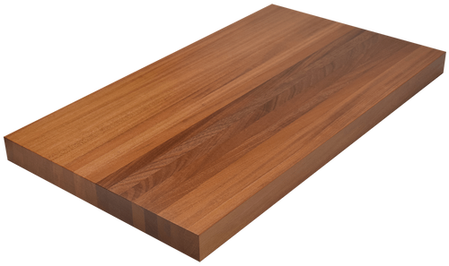 African Mahogany Edge Grain Butcher Block Countertop