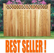 Cedar Fence Privacy Panels