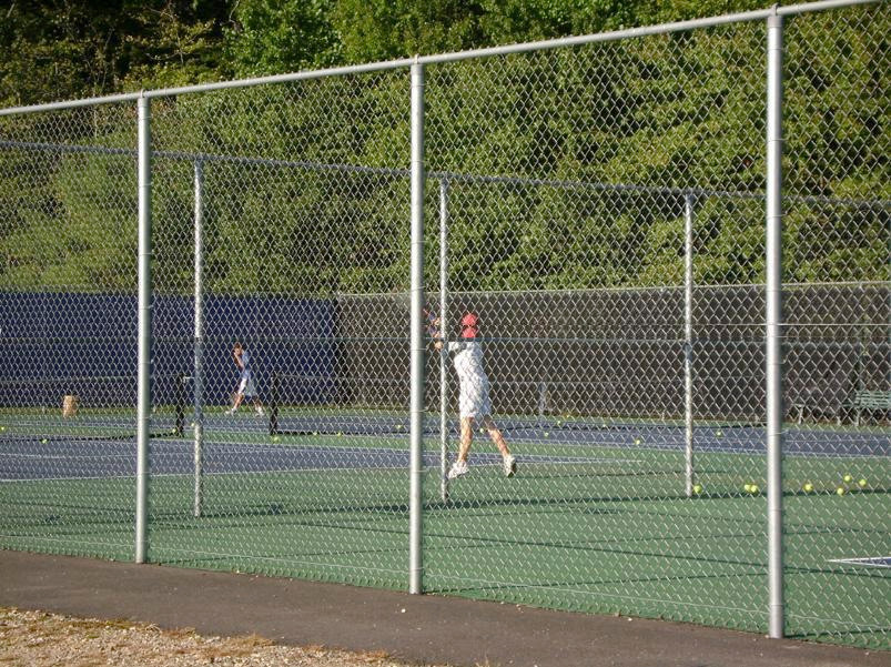 Tennis Court Fence 10 ft high TCGV20 System per FT ...