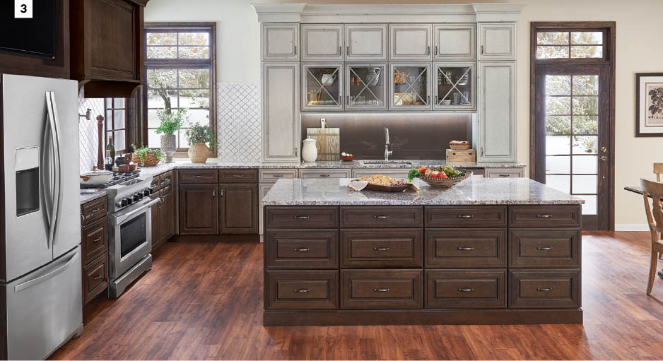 3 KITCHEN TRENDS FOR 2018 AND BEYOND KraftMaid   3 Kraftmaidakitchenforalltheages Woodstains 