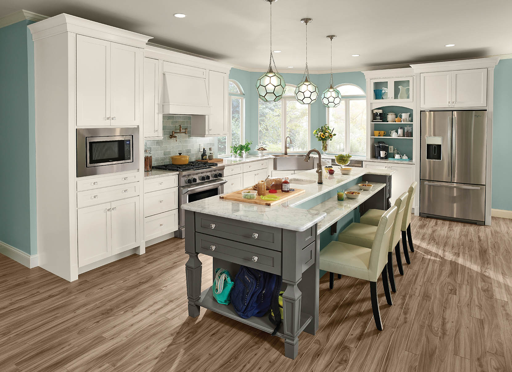 Islands Kraftmaid Cabinetry