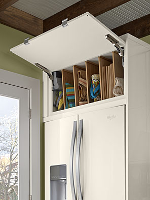 High Gloss Foil Kitchen in Dove White - KraftMaid