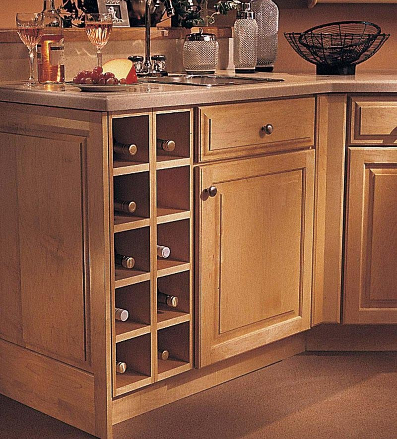 kitchen cabinet wine rack        <h3 class=