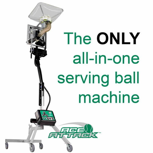 Ace Attack Tennis Ball Machine From Oncourt Offcourt