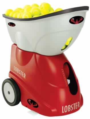 Lobster Elite Grand Five Le Tennis Ball Machine From Oncourt Offcourt