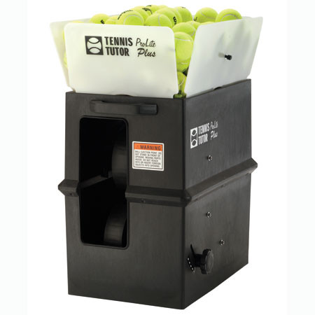 Tennis Tutor Prolite Plus Tennis Ball Machine / Basic Battery / Oncourt Offcourt