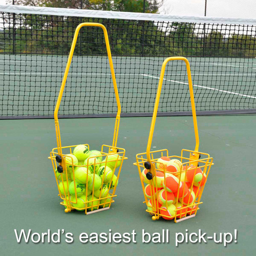 Masterpro 36 Tennis Ball Hopper Junior Basket From Oncourt Offcourt
