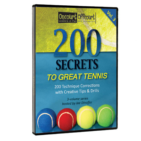 200 Secrets To Great Tennis Volume 3 / Tennis Video Download / Oncourt Offcourt