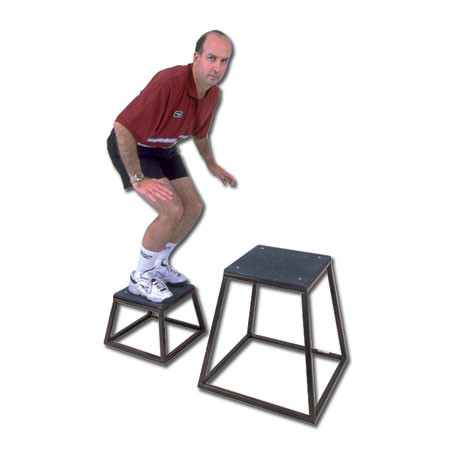 Plyometric Exercise Boxes / #ffffff / In. / Oncourt Offcourt