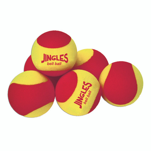 Jingles Bell Balls For Visually-impaired Tennis Players From Oncourt Offcourt