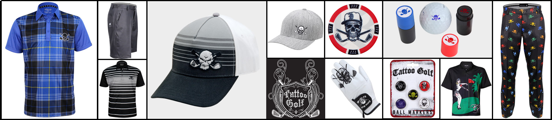 Tattoo Golf Clothing | Golf Shirts, Crazy Cool Golf Wear