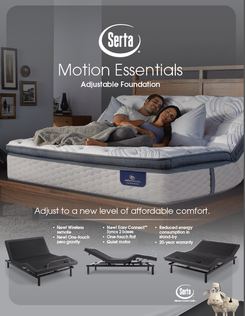 Serta Motion Essentials III Adjustable Bed Base - DealBeds.com