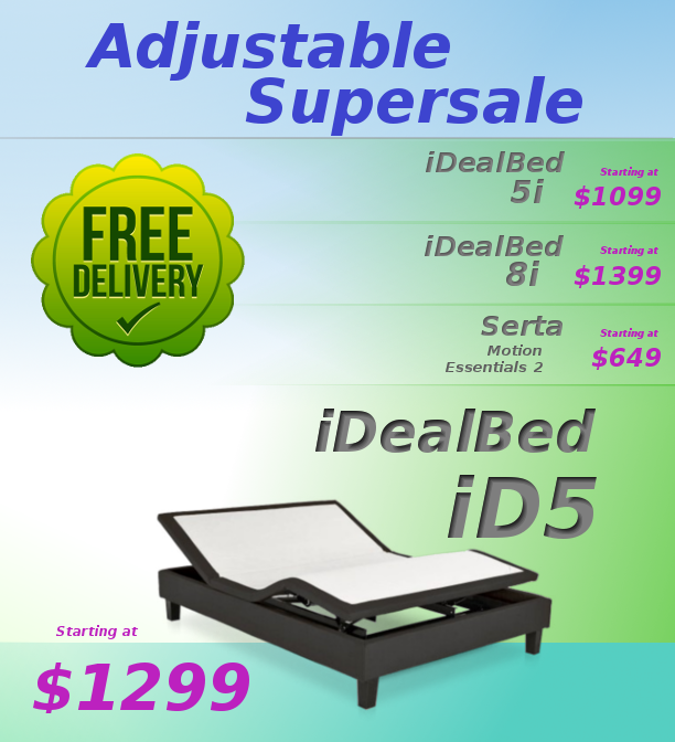 DealBeds Mattresses, Adjustable Beds, and Furniture